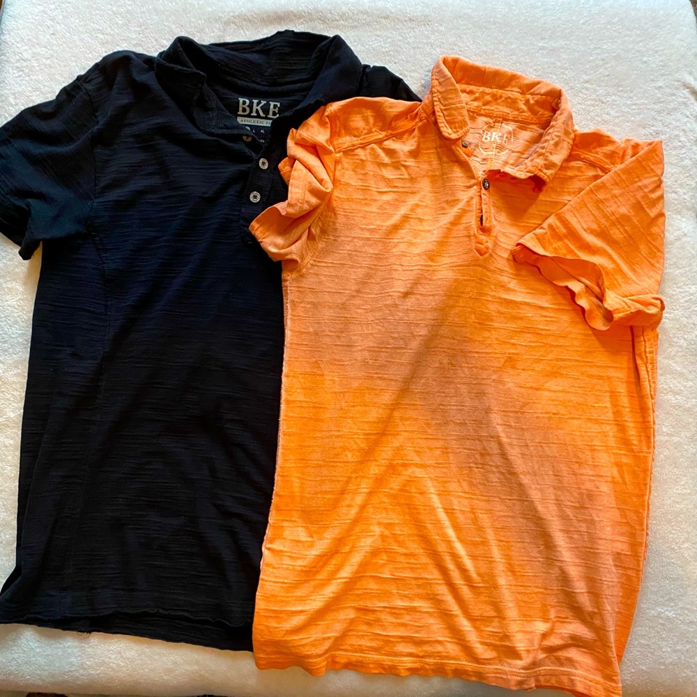 2 Buckle Brand Polos